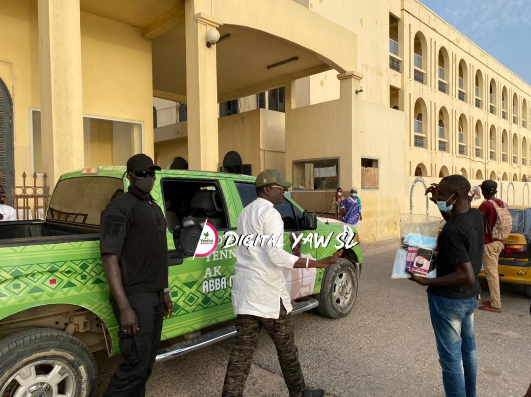 Accident de la Caravane de WALLU : Abba MBAYE au chevet des blessés - photos
