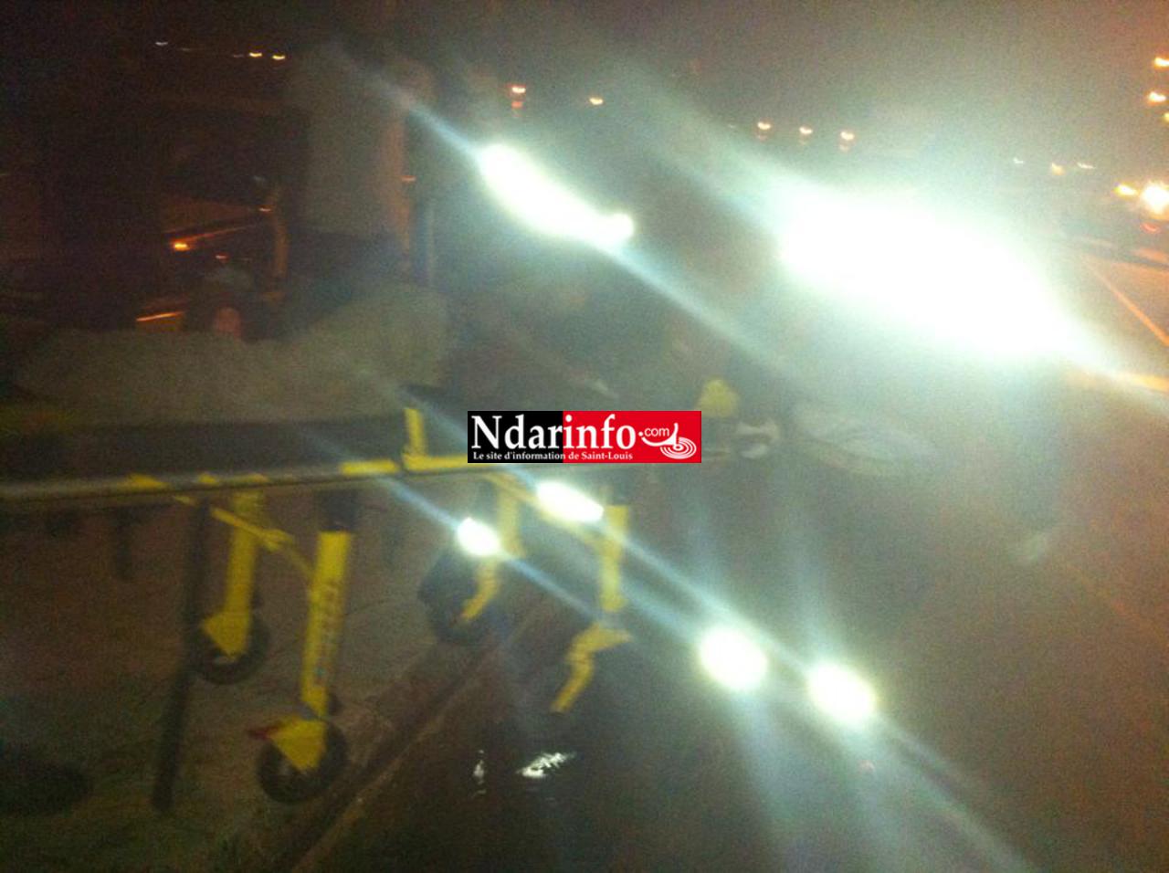 Saint-Louis : Un accident tragique à Léona, hier nuit (photos). Saint-Louis : Un accident tragique à Léona, hier nuit (photos).