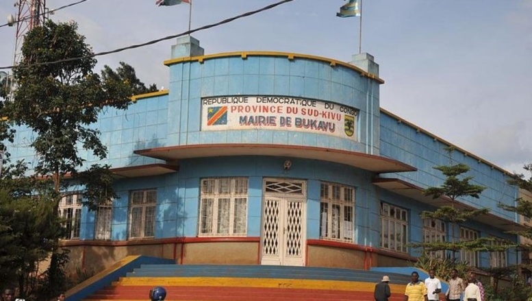 La mairie de Bukavu dans la province du Sud-Kivu, en République démocratique du Congo. Wikimedia