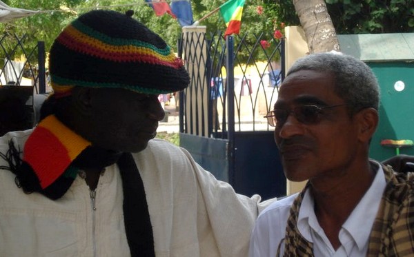 Charles CAMARA avec Pape Samba SOW "Zoumba", en mai 2011, à l'Institut Francais