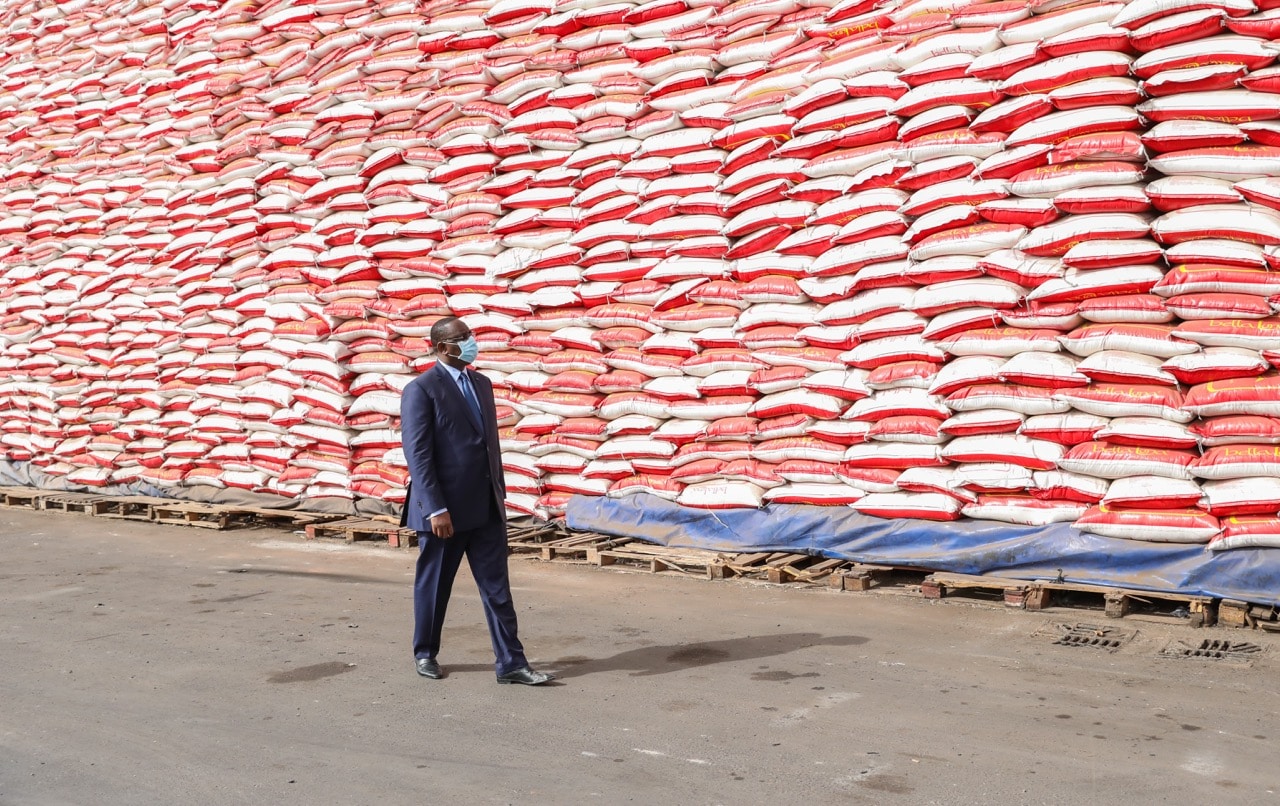 Macky SALL : "Il nous reste un gap de 200 à 300.000 tonnes de riz pour atteindre l'autosuffisance en riz".