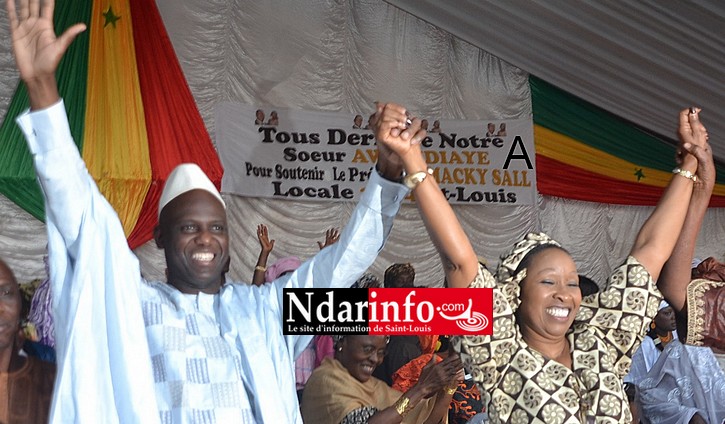 Awa NDIAYE et Mansour FAYE votent à Macodou NDIAYE.