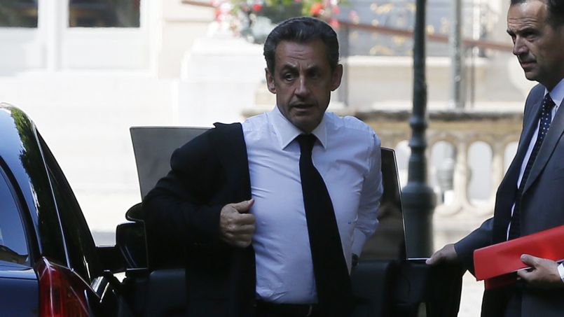 Nicolas Sarkozy en garde à vue