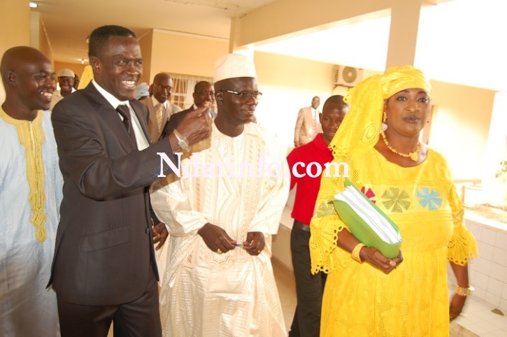 VIDEO - PHOTOS EXCLUSIVES - La passation de service entre Birame Ndeck NDIAYE et Ibrahima DIAO.