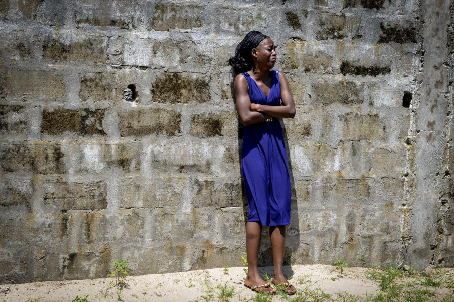 )  Monrovia, au Libéria le 10 Octobre, 2014 (Photo: Mohammed Elshamy / Anadolu Agency / Getty Images)