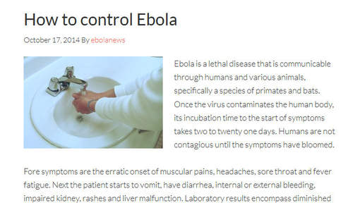 "Ebola.com" vendu pour plus de 150.000 euros