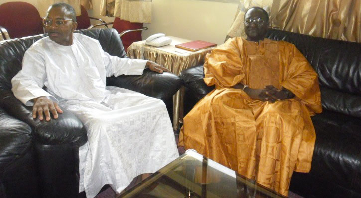 Le recteur Baydallaye KANE et Papa Sékou SONKO