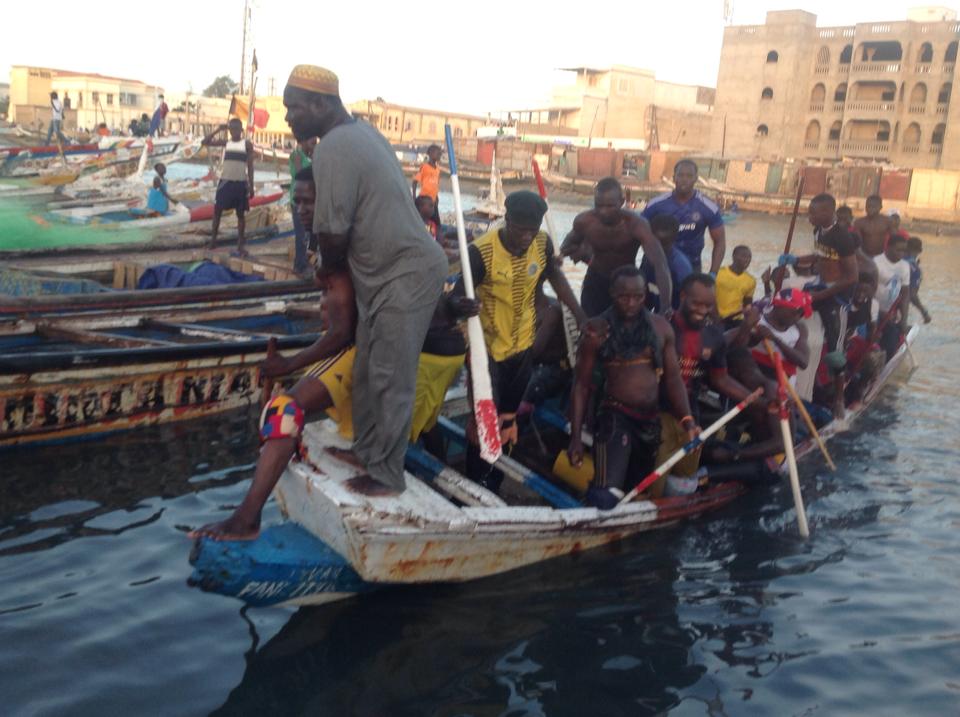 REGATES 2014: les pirogues s'entrainent. Regardez !