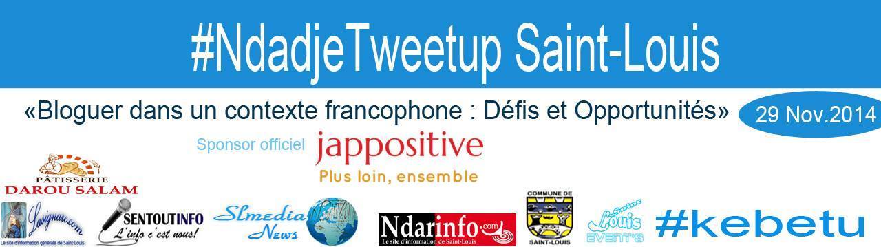 XVe SOMMET DE LA FRANCOPHONIE: les blogueurs de Saint-Louis en « NdadjeTweetup »,  samedi. XVe SOMMET DE LA FRANCOPHONIE: les blogueurs de Saint-Louis en « NdadjeTweetup »,  samedi.