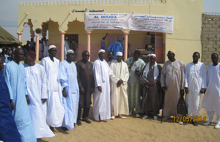 Cité Poste de Boudiouck: Ouverture de la Grande mosquée « AL HOUDA »