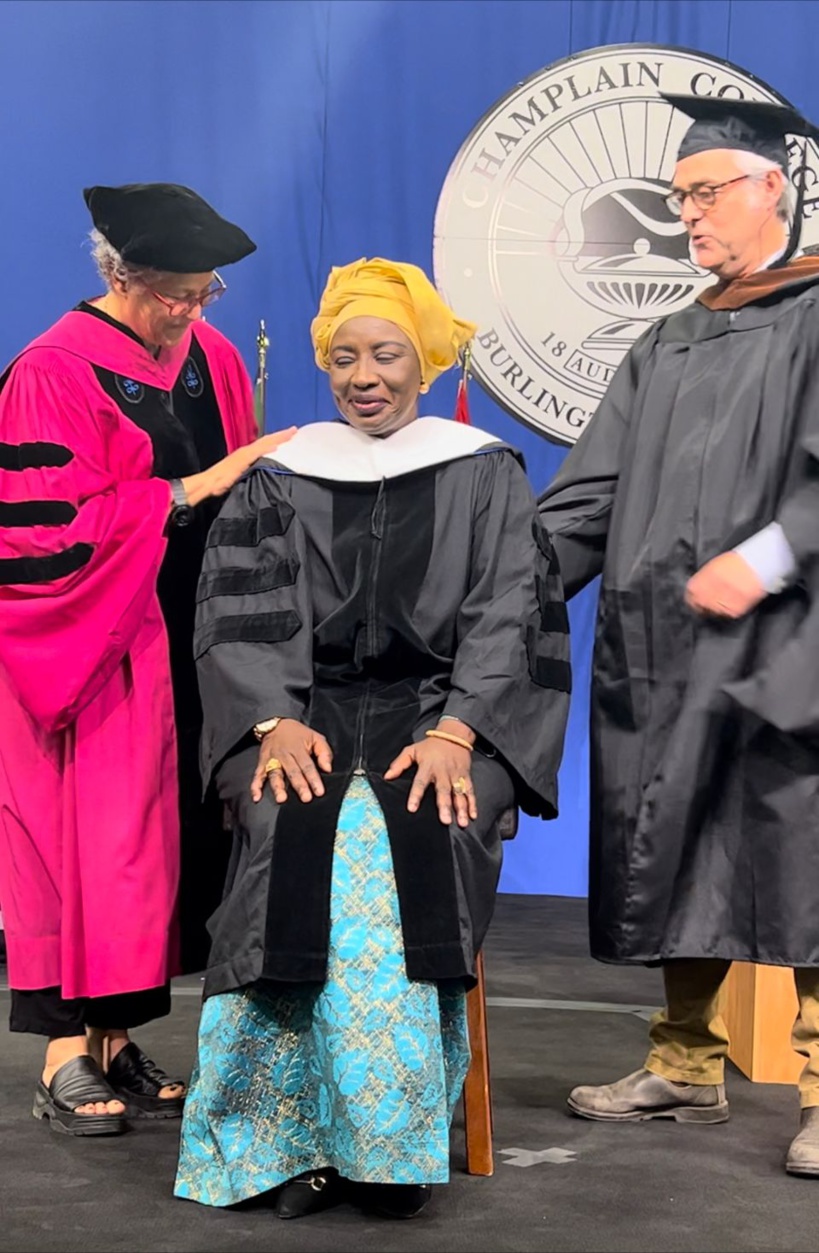 USA: Mimi Touré a reçu la distinction honoraire de Doctor Honoris Causa