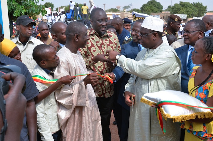 PHOTOS: Inauguration de la maison de l'outil de Mékhé par le Président Macky SALL