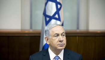 Le Premier ministre israélien Benjamin Netanyahu le 4 janvier 2015 à Jérusalem. © AFP
