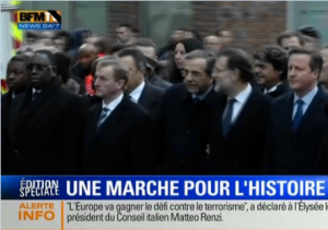 Attentats contre Charlie Hebdo, Macky Sall En Marche avec Ses homologues, Regardez!