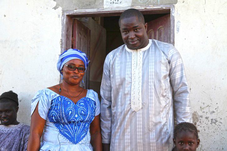 (Photos) Du beau monde au baptême de la fille de notre confrère Ousseynou DIOP de la Teranga FM.