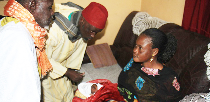 (Photos) Du beau monde au baptême de la fille de notre confrère Ousseynou DIOP de la Teranga FM.
