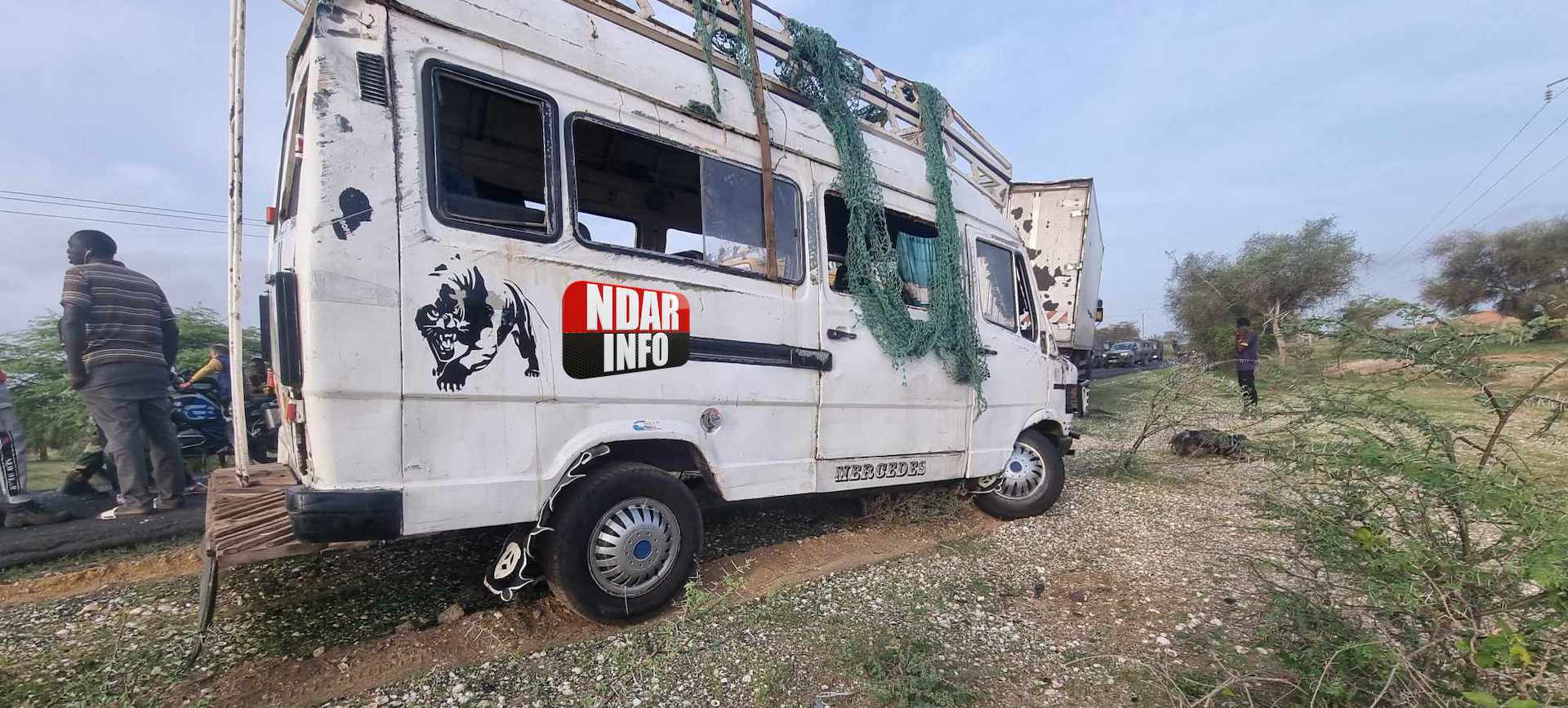 Renversement d’un minicar à RAO : vingt blessés, dont un dans un état grave (photos)