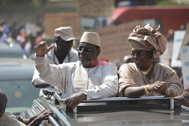 Les images exclusives de la visite de Makcy SALL en Casamance, ce jeudi.