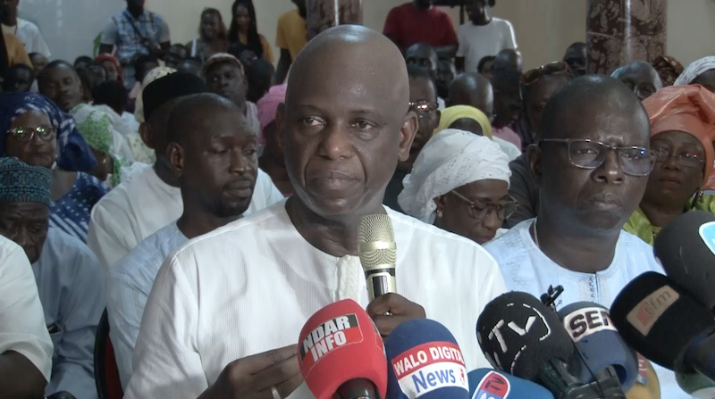 Choix porté sur Amadou BA : Bby/Saint-Louis marque son adhésion.