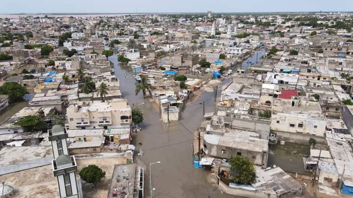 ​Saint-Louis : les inondations exhument l’échec des réseaux d’assainissement (vues aériennes)