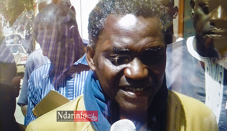 Alassane NDOYE, ce matin à Saint-Louis