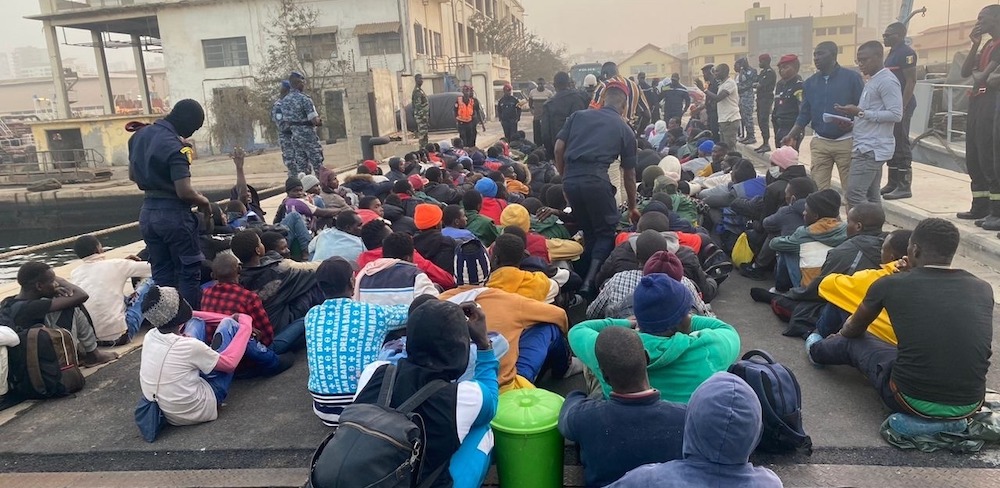 Migration clandestine : 154 candidats interceptés par la Marine sénégalaise