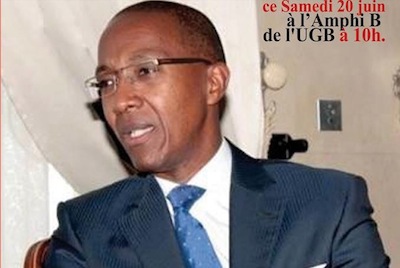 UGB: Abdoul MBAYE anime une conférence sur « la place de l’éthique et de la déontologie dans le système éducatif sénégalais » UGB: Abdoul MBAYE anime une conférence sur « la place de l’éthique et de la déontologie dans le système éducatif sénégalais »