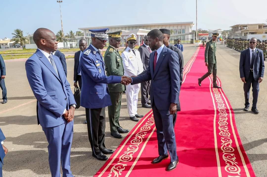 Séance de travail en Mauritanie : Le président Bassirou Diomaye Faye a quitté Dakar, ce matin