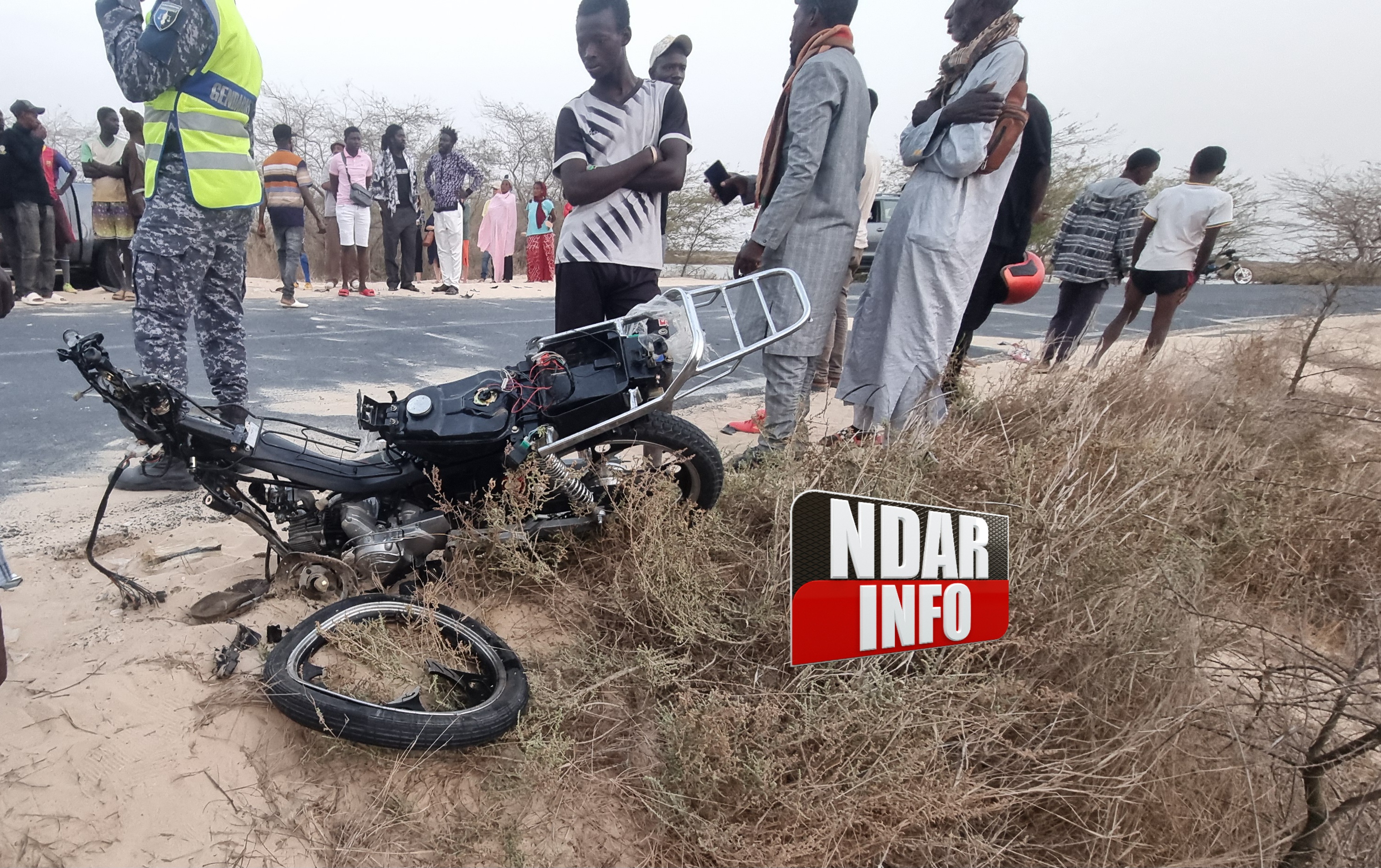 ​Urgent - Un accident sur la route de Gandiol fait 4 blessés dont 2 graves.