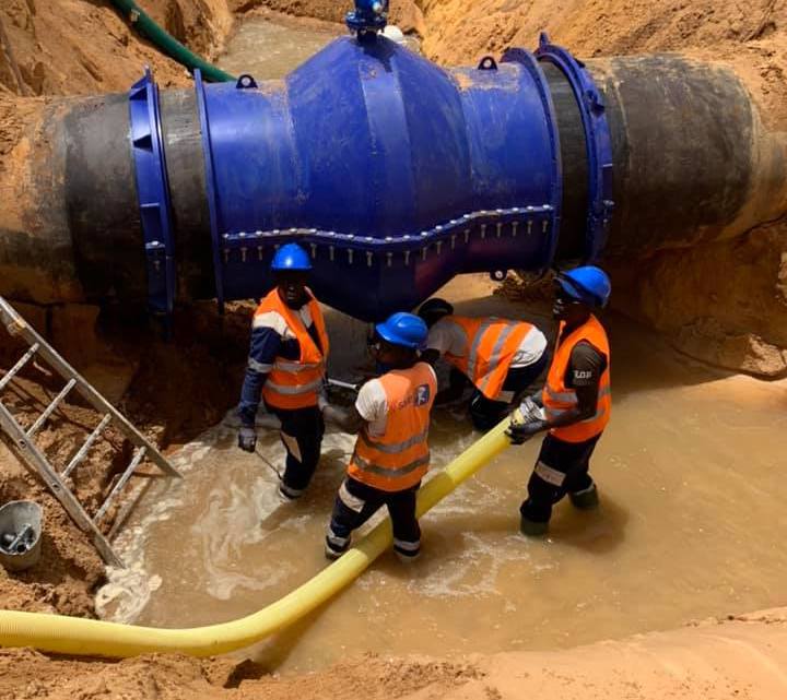 Fuite sur une conduite principale  : le SENEAU annonce des coupures d'eau dans plusieurs localités