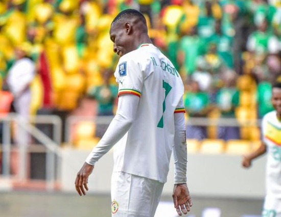 Nicolas Jackson ne jouera pas au match contre Mauritanie