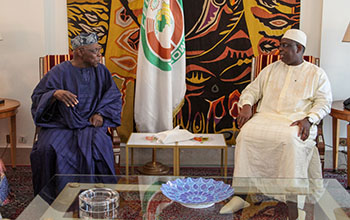 Le  Président Macky Sall reçoit l’envoyé spécial de son homologue nigérian.