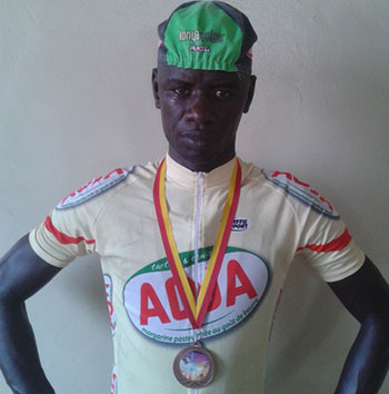 Le cycliste Abdoualye THIAM