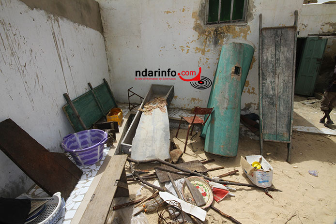 Saint-Louis : Malick GAKOU rénove la morgue des cimetières de GUET-NDAR. Saint-Louis : Malick GAKOU rénove la morgue des cimetières de GUET-NDAR.