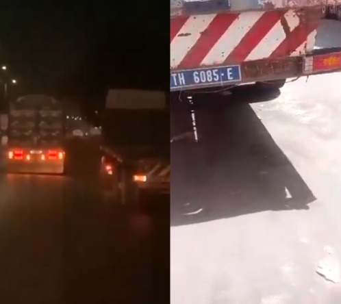 Folle Course  sur l’autoroute : le chauffeur du camion TH 6085 E enfin arrêté au Port de Dakar