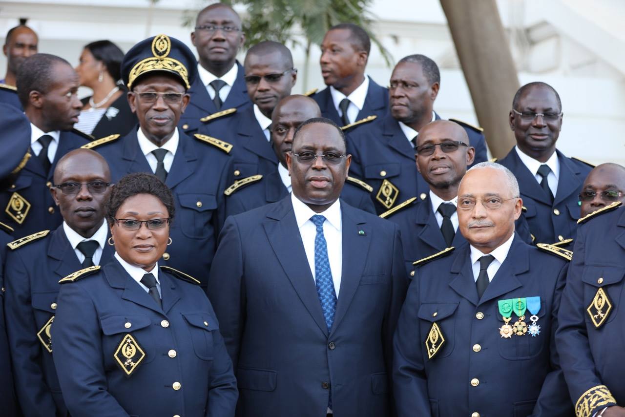 (Photos) Le couple présidentiel présente ses voeux 2016 au Palais de la République