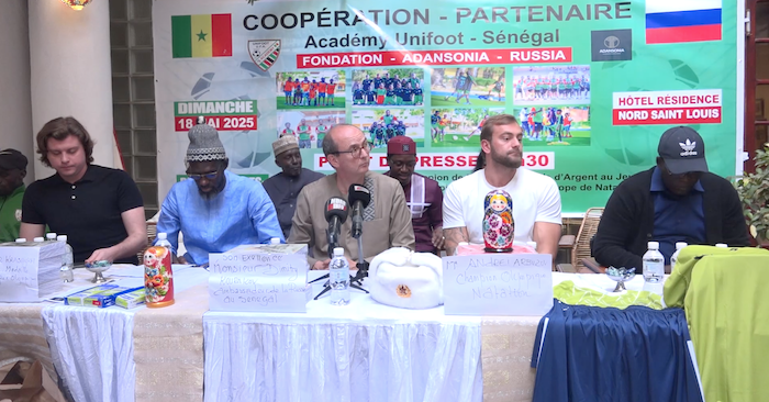 La Fondation russe Adansonia équipe l’Académie Unifoot de Saint-Louis