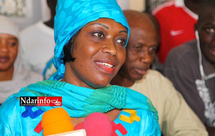 Mme Sokhna Ndiaye FAYE au Poste de santé de Goxu Mbacc. Crédit Photo: Ndarinfo.com