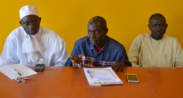 Ngor FAYE, Amar AW et Khalifa MBENGUE