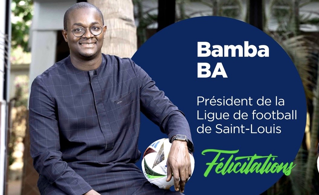 Bamba Bâ élu président de la Ligue régionale de football de Saint-Louis Bamba Bâ élu président de la Ligue régionale de football de Saint-Louis