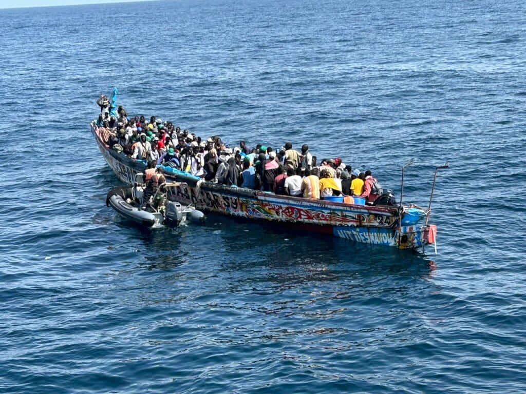 Migration clandestine : 244 migrants interceptés en mer au large de Saint-Louis