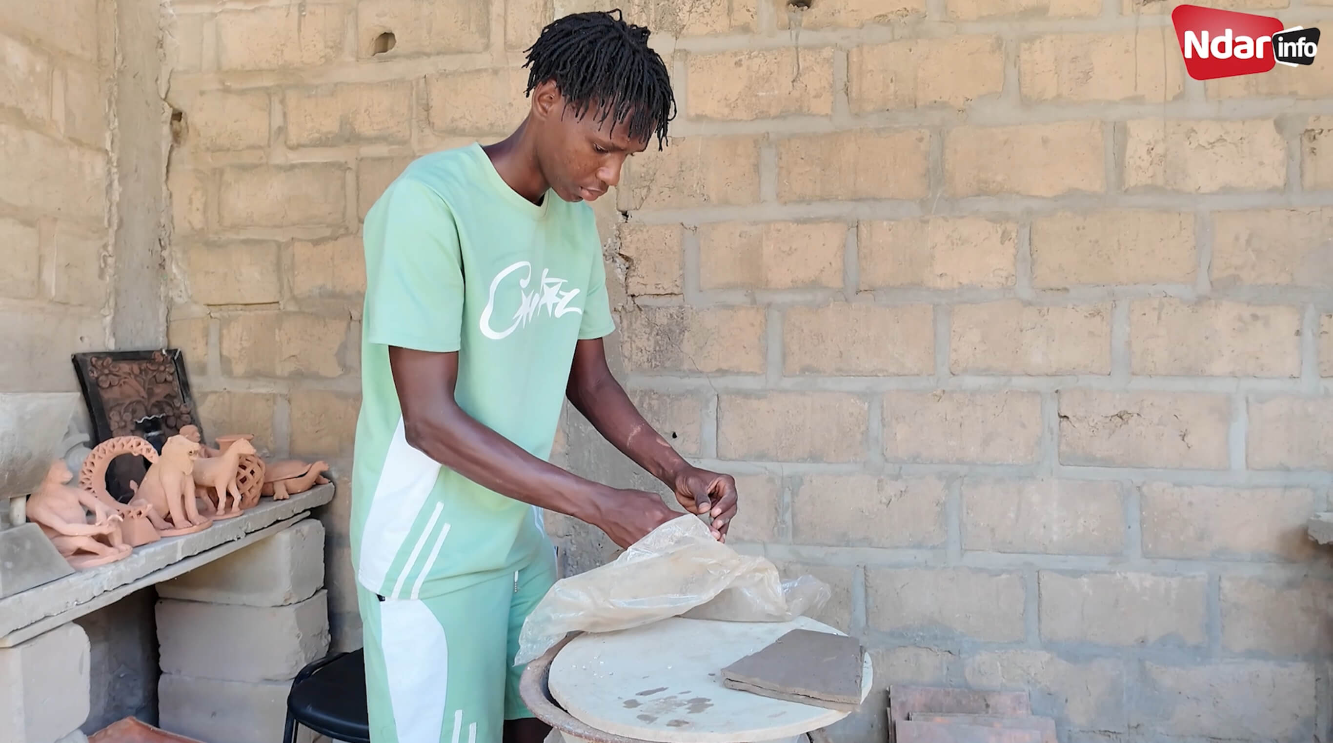 Poterie céramique : Mouhamadou Bamba Bâ, l’artiste aux mains de fée