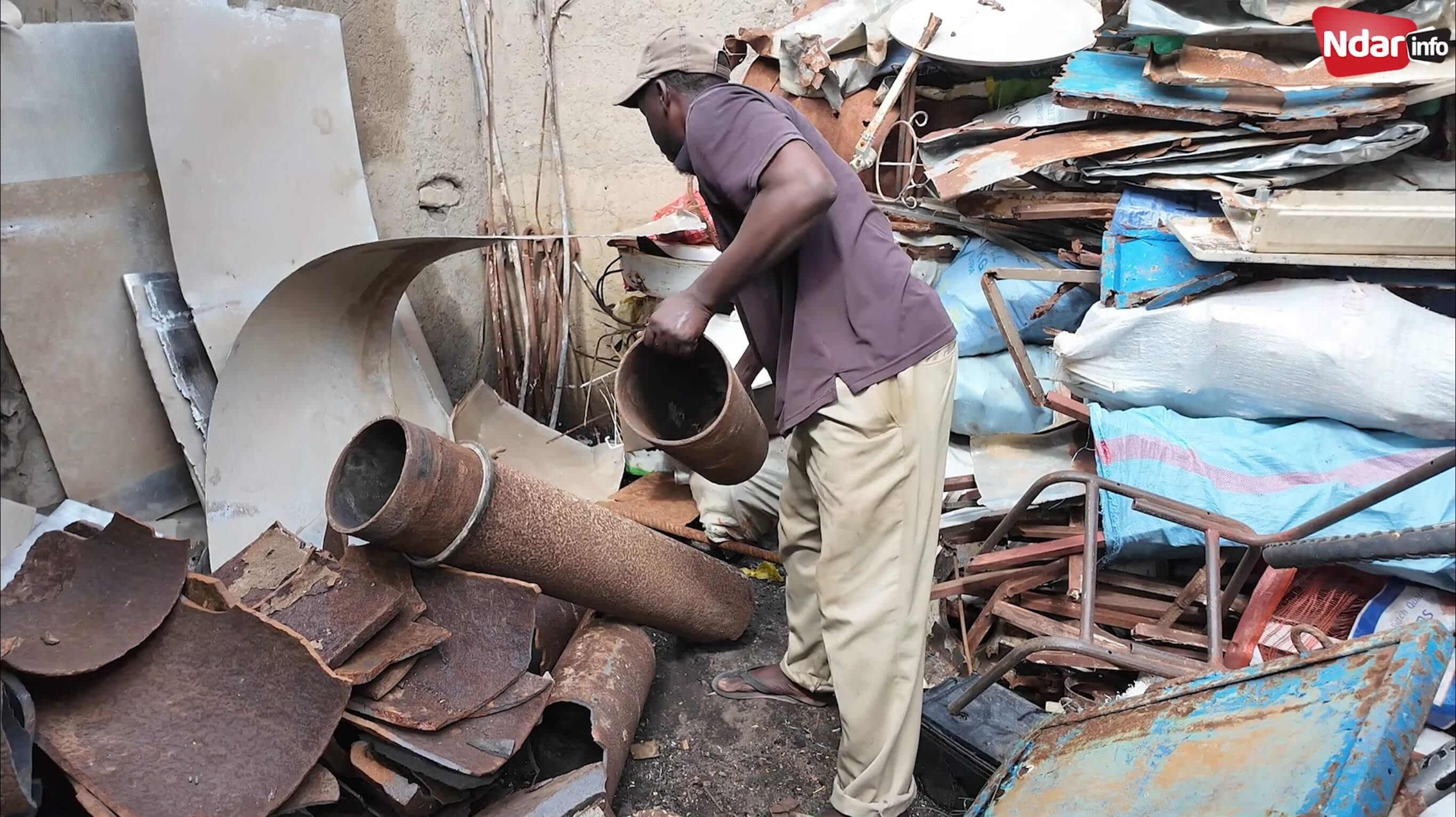Saint Louis : le secteur de la ferraille réclame un accompagnement Saint Louis : le secteur de la ferraille réclame un accompagnement