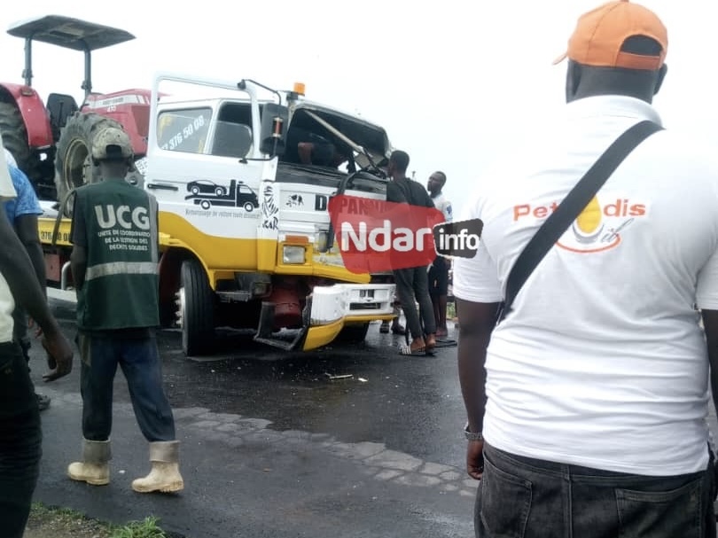 Neuf blessés dans une nouvelle collision sur l’axe Rao–Gandon (photos)