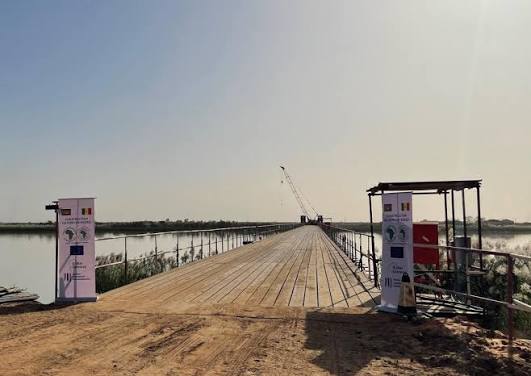 Infrastructures : La BAD salue l’avancement des travaux du pont de Rosso