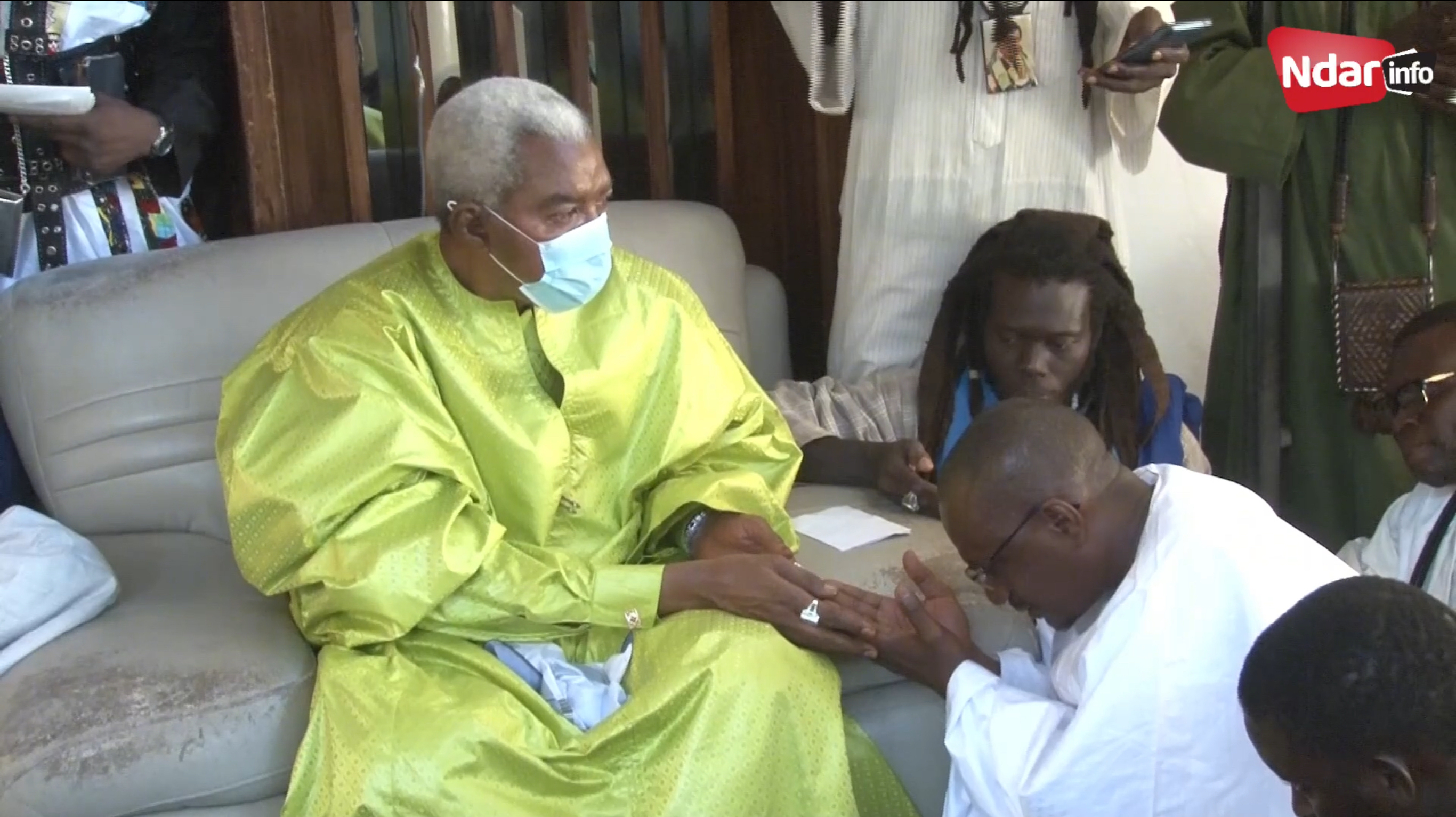 Touba : Le PDS/Saint-Louis reçoit les bénédictions de Serigne Abdou Karim Mbacké