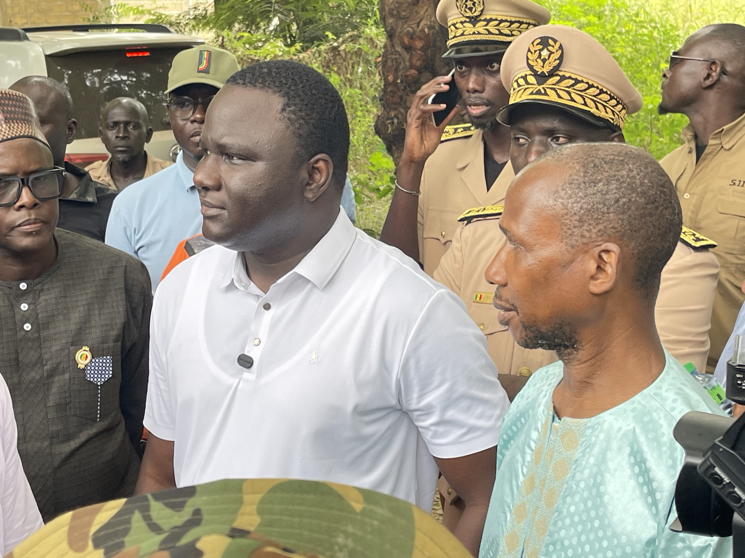 Ziguinchor : le ministre Déthie Fall en mission de suivi des chantiers routiers et universitaires