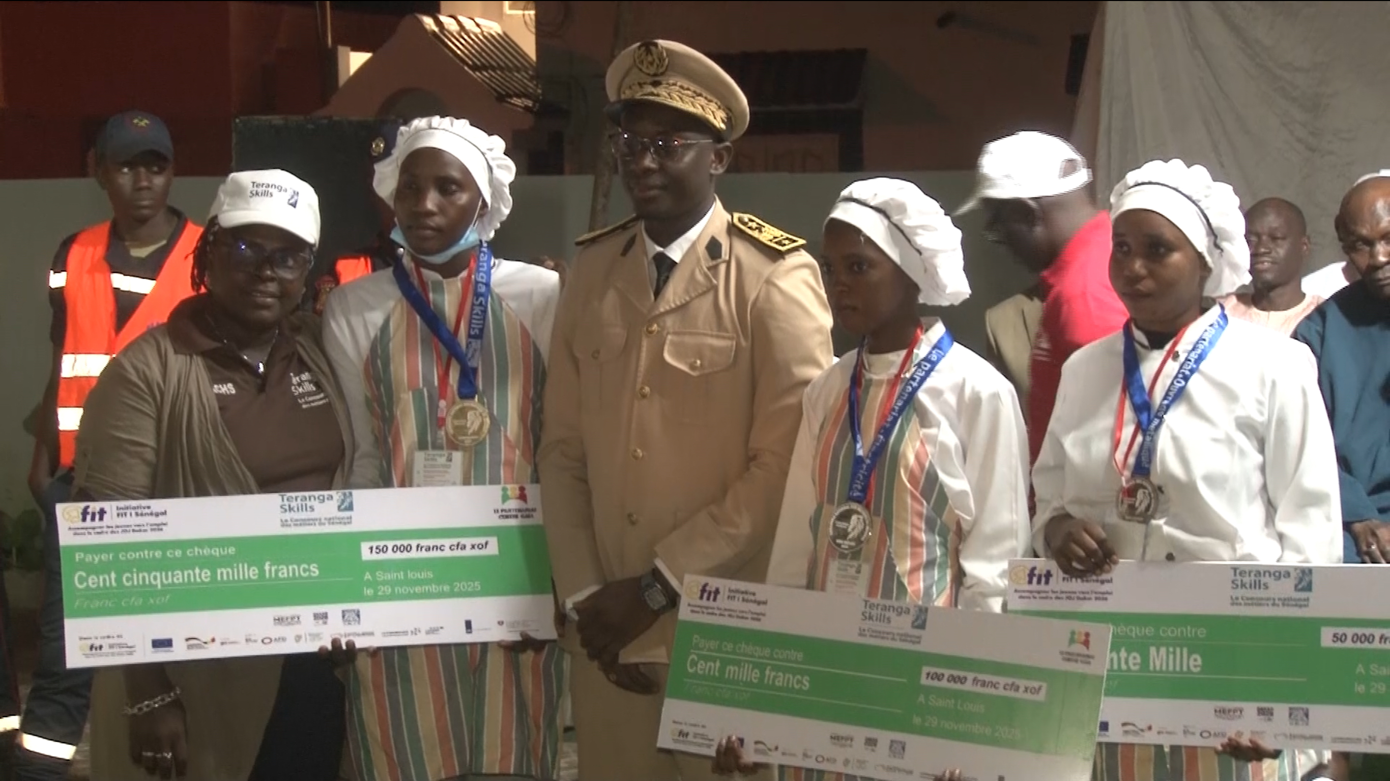 Saint-Louis : Des jeunes primés au concours régional Teranga Skills