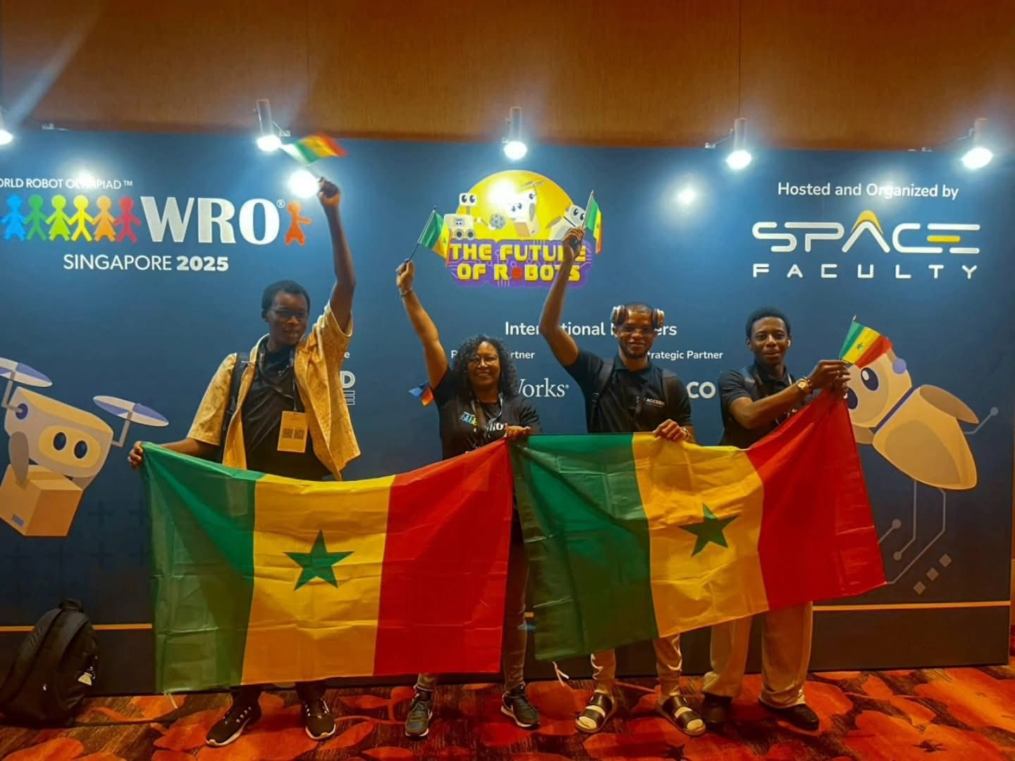 Robotique : le Sénégal décroche une médaille de bronze au World Robot Olympiad à Singapour