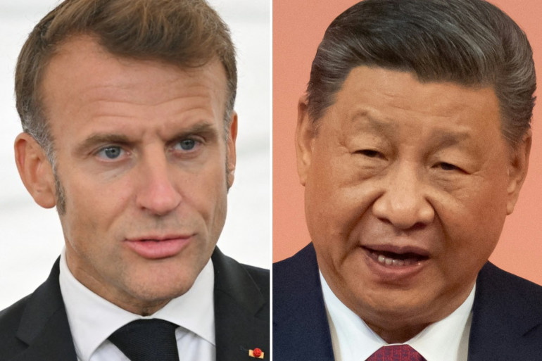Macron menace la Chine de sanctions douanières si le déficit commercial persiste